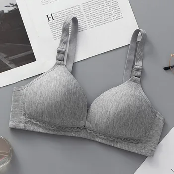 Front Open Buckle Gathered Anti-Sagging Postpartum Breastfeeding Nursing Underwear Thin Section Of The Special Maternity Bra 1