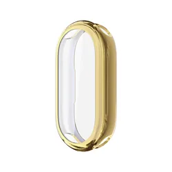 Soft TPU All - Around Protective Bumper Case for Smartwatch - Screen Protector and Cover (Gold)