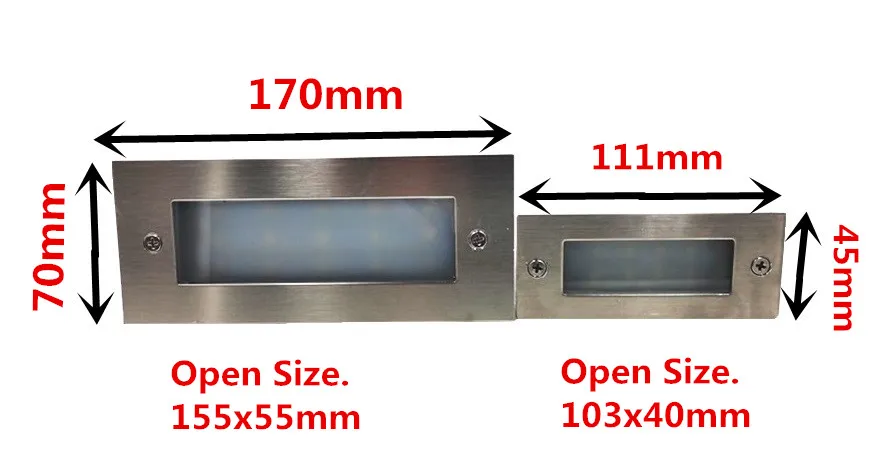 IP66 Outdoor waterproof 3W 5W LED Underground light garden decoration lamps led underground light 85-220V