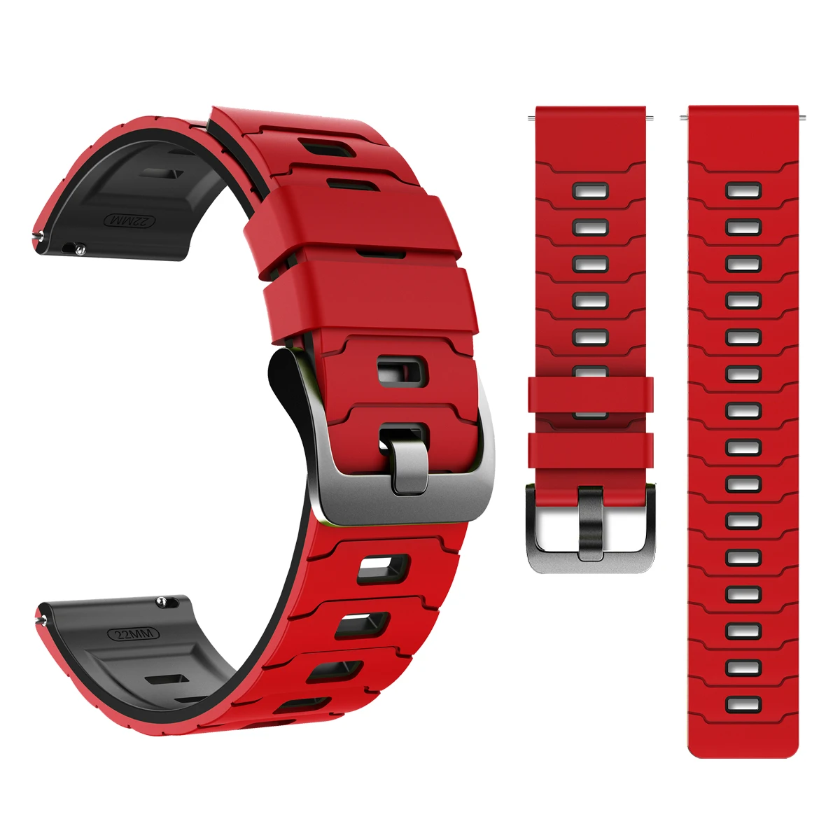22mm Silicone Smart Watch Strap – Stylish Bracelet Wristband
