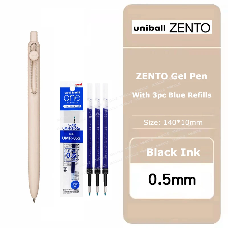 Eco-Friendly Water-Based Gel Pen with Stylish Barrel and Long-Lasting Grip