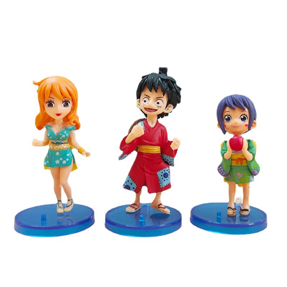 One Piece Anime Action Figure PVC para crianças, bonecas modelo