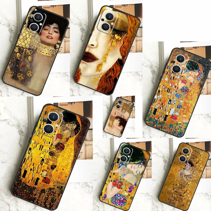 Elegant Gustav Klimt Art-Inspired Phone Case Cover