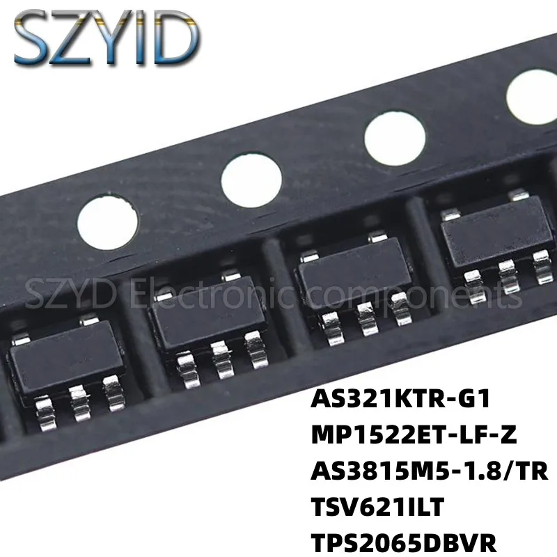 

100PCS SOT23-5 AS321KTR-G1 MP1522ET-LF-Z/TR TSV621ILT TPS2065DBVR