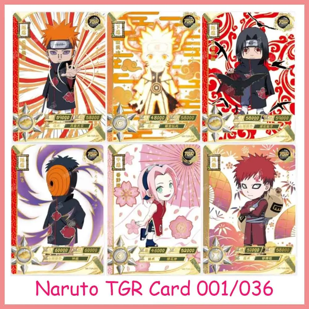 

Прозрачная карта KAYOU Naruto TGR карта Uchiha Sasuke Tsunade Haruno Sakura Kakashi коллекционная карта