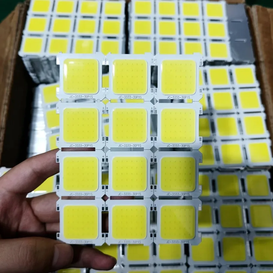 100~10개/몫 3V LED COB 통합 칩 휴대용 캠핑 라이트 고휘도 백색광 스포트라이트 라이트 LED 전구 액세서리