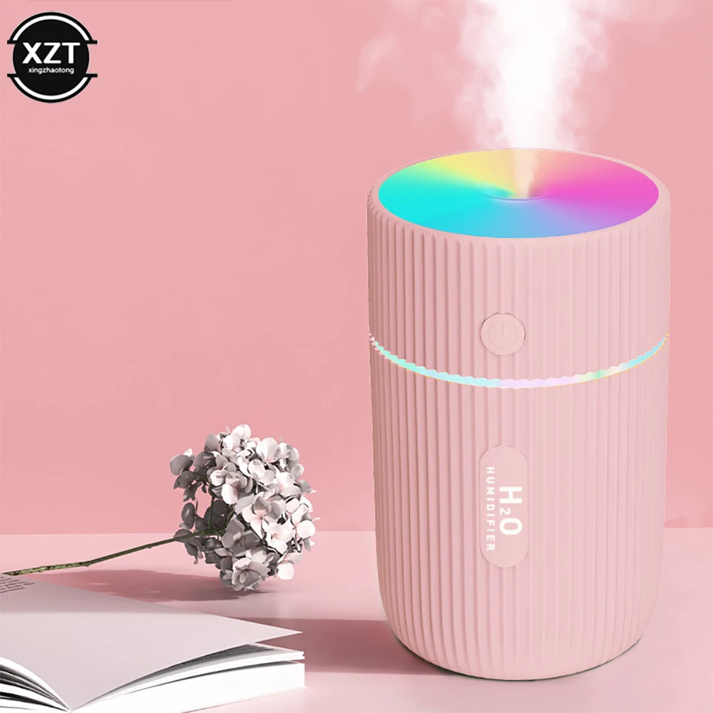 Mini Home Humidifier USB Air Purifier Car Humidifier Portable Air Freshener with LED Night Light Ambient Light 6
