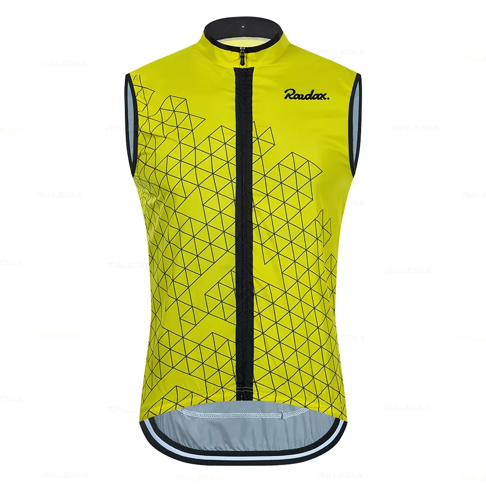 Windproof cycling jackets unisex bicycle coats cycling clothing bike maillot sports sleeveless vest light thin jersey