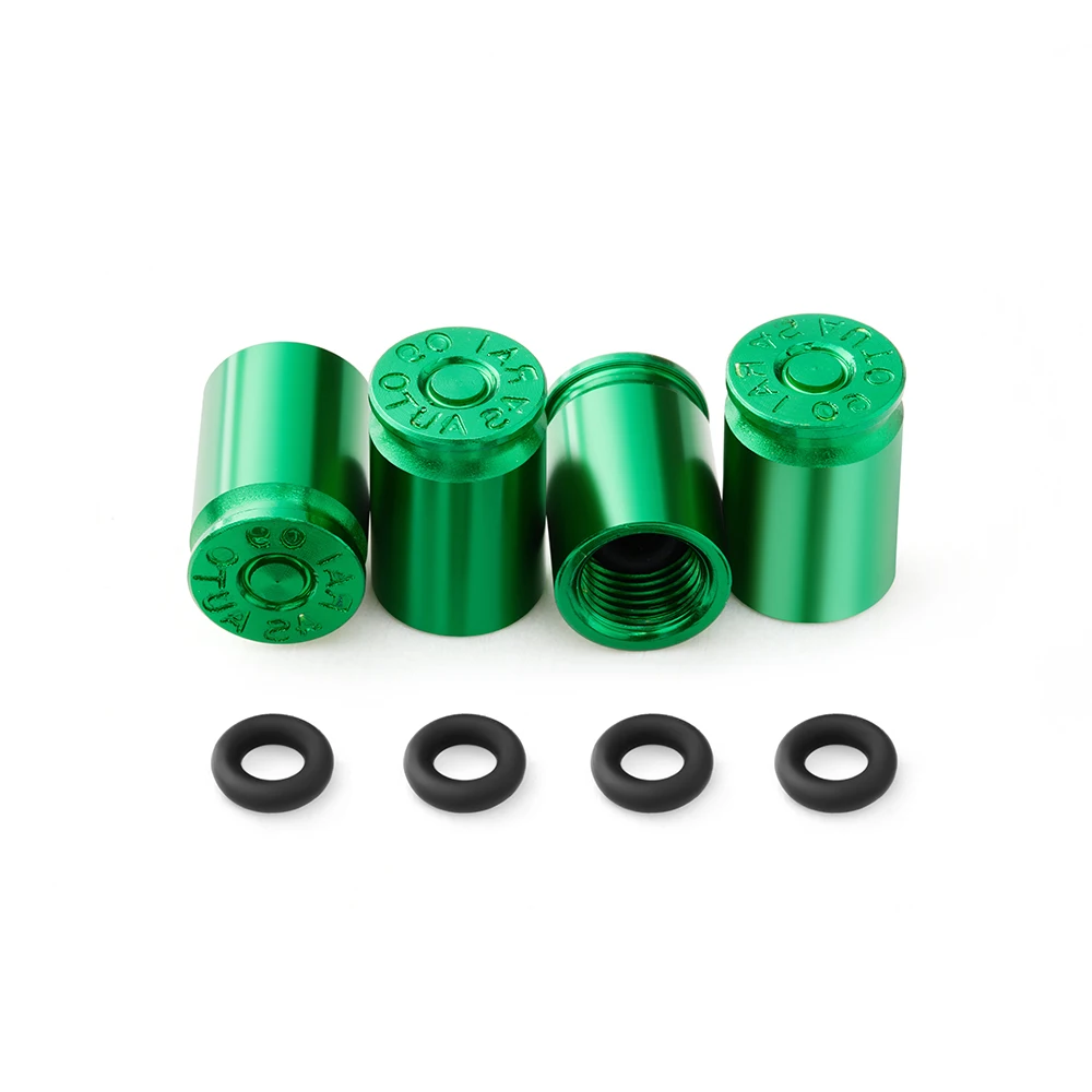 Premium Waterproof Car Tire Valve Caps – Set of 4