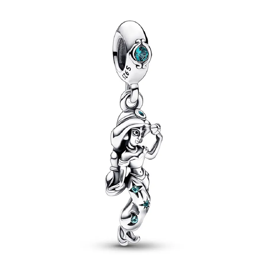 Potdemiel Pure Silver Card Charm Pendant