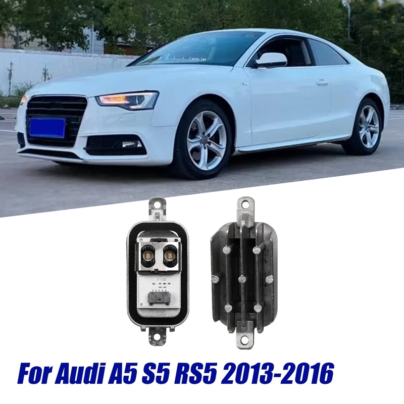 

Автомобильная ксеноновая фонарь, блок управления 1305715178 для A5 S5 RS5 2013-2016 DRL, дневные ходовые огни, модуль источника света