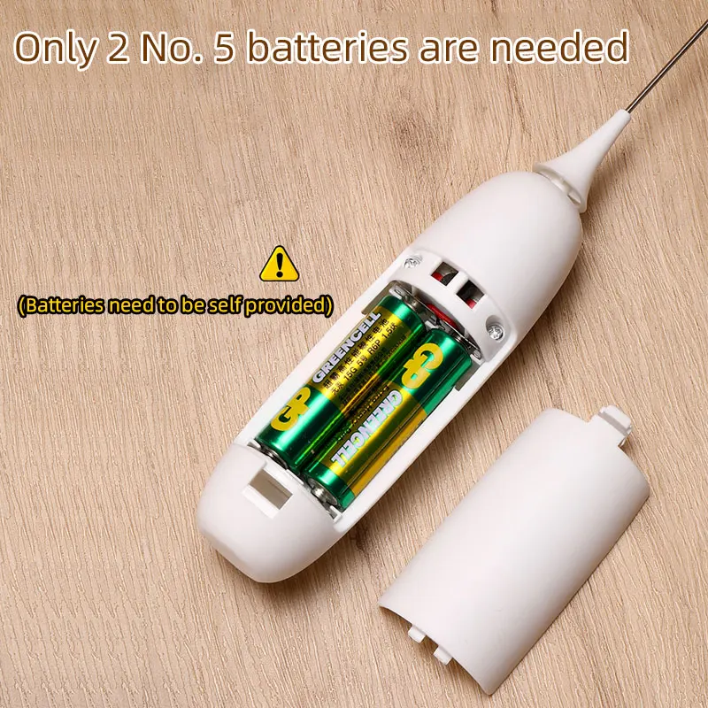 Electric Wireless Coffee Frother, Mini Quick Milk Frother,  Household Small Egg Beater,Handheld Electric Mixer,Battery No.5 5