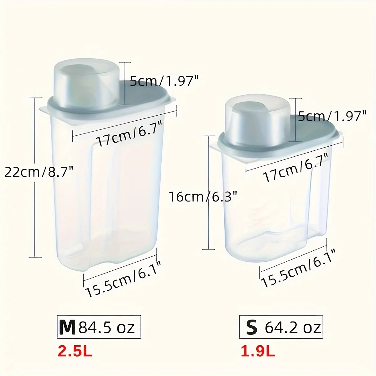 1pc Airtight Pet Food Storage Containers With Lids, Keep Your Pet's Food Fresh And Moisture-Free Pet Feeding Supplies 3