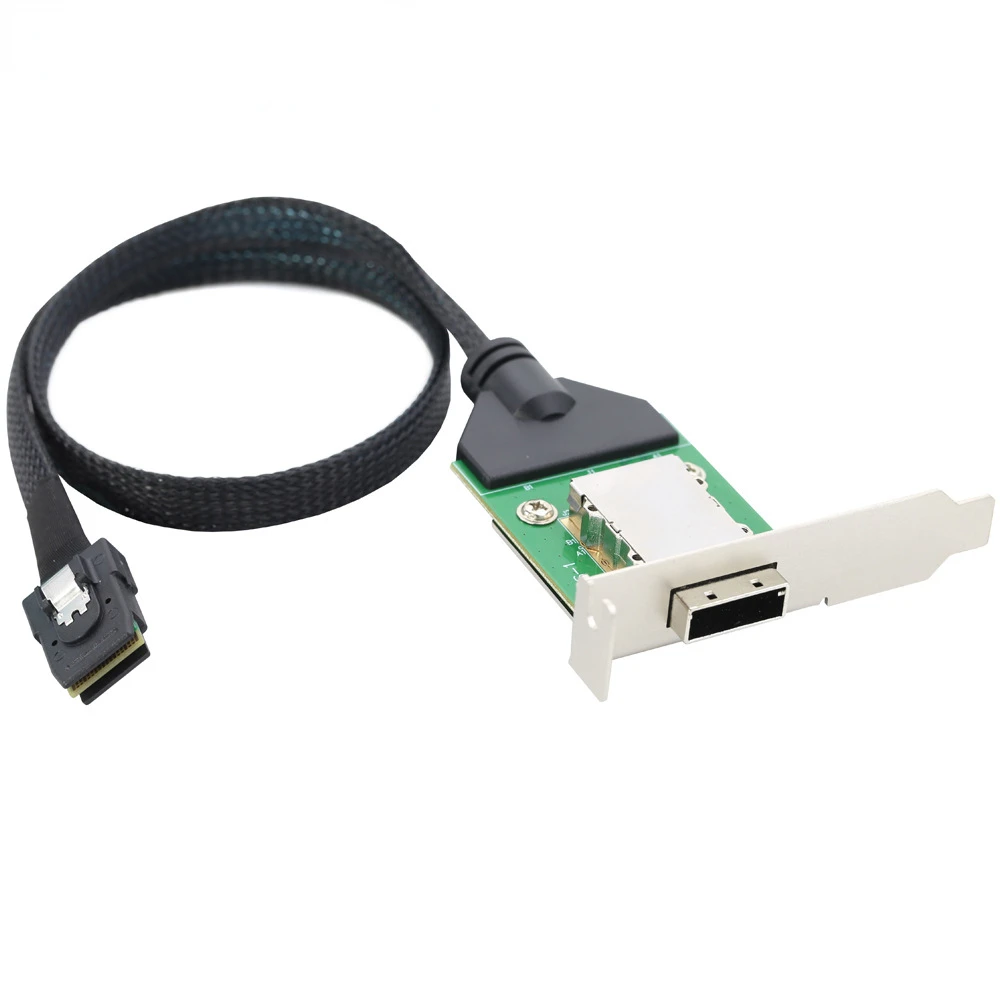 

Mini SAS HD SFF-8087 To HD SFF-8088 PCBA Female Cable Server, внутренний и внешний конверсионный жгут