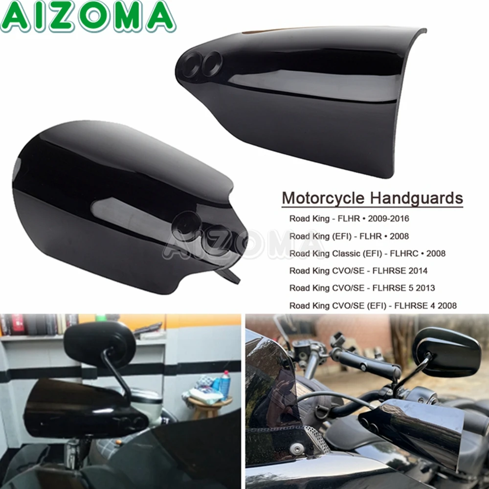

For Harley Touring Hand Guard Deflector Motorcycle Handguard Protector Fits Road King CVO/SE EFI FLHRSE 4 5 FLHR FLHRC 2008-2016