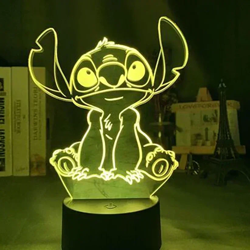 thumbnail image 1 of Lámpara LED con figuras de anime en 3D, Iron Man, Spiderman, figuras de acción de Disney, lámpara LED para dormitorio de niños, juguetes, modelo de decoración, regalo para niños, 1 of 5