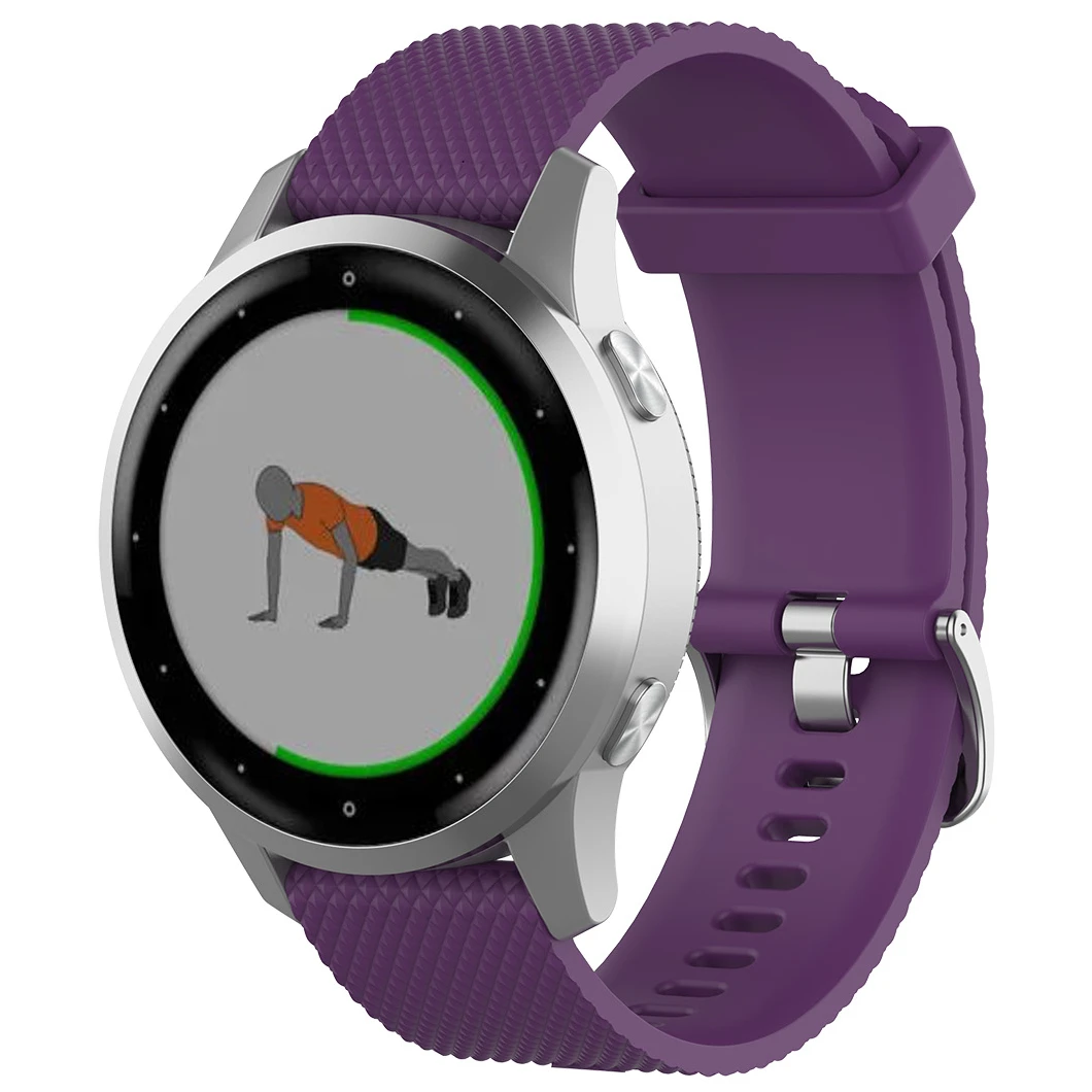 Premium Silicone Wrist Strap for Smart Watches - Versatile and Durable Bracelet Band