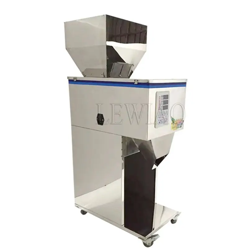 110V 220V Auto Weight Powder Grain Spices Bean Coffee Tea Particle Filling Packaging Packing Machine 6