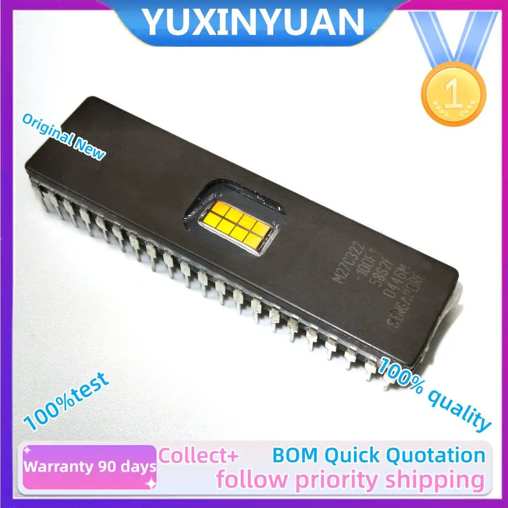 M27C322 100F1 27C322 32M EPROM 50 Pieces Refurbished 50-Piece Lot Of M27C322 -100F1 32Mb EPROM Chips - ST Brand, Seller Refurbished M27C322 EPROM - Foto 7