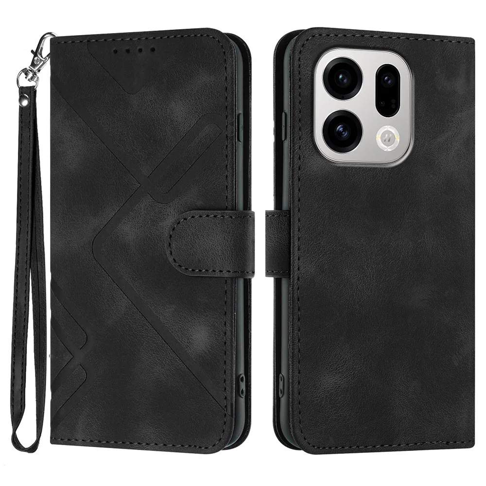 Luxury Leather Phone Case with Card Slot & Flip Wallet Design