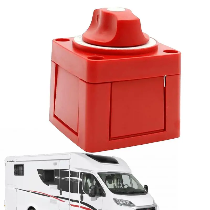 

Автоматический отключающий переключатель аккумулятора RV, отключающий переключатель аккумулятора 12-24 В, отключающий изолятор аккумулятора, Морской Переключатель питания, батарея