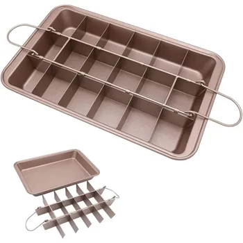 18 Grids Stainless Steel Bakeware 1