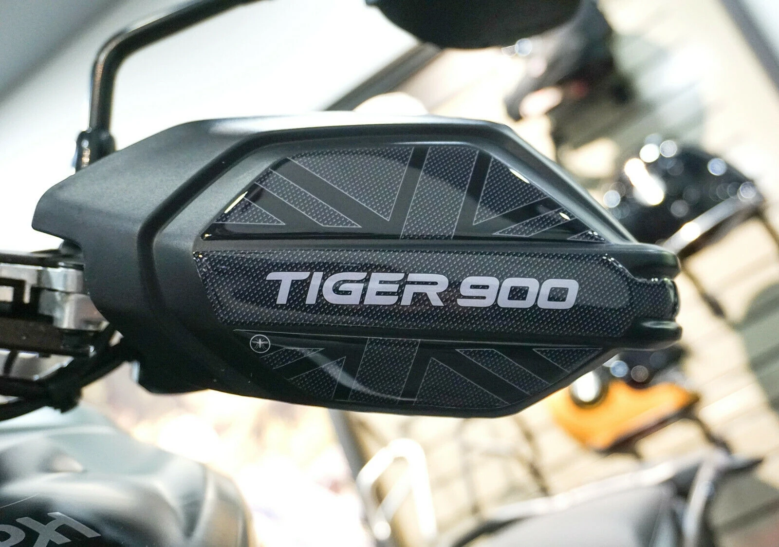 2 adesivi paramani per moto in gel 3D compatibili Triumph Tiger 900 GT e Rally