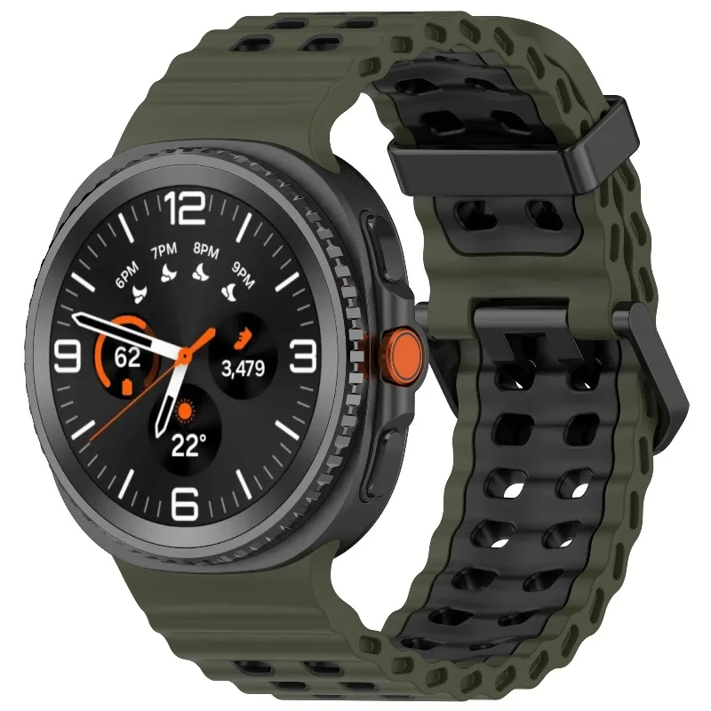 Ocean Silicone Breathable Wristband - Premium Strap