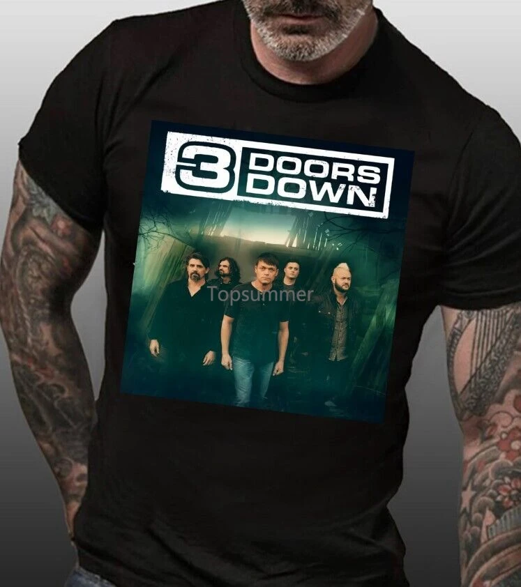 

3 doors down t shirt funny birthday cotton tee vtg gift men women S-3XL