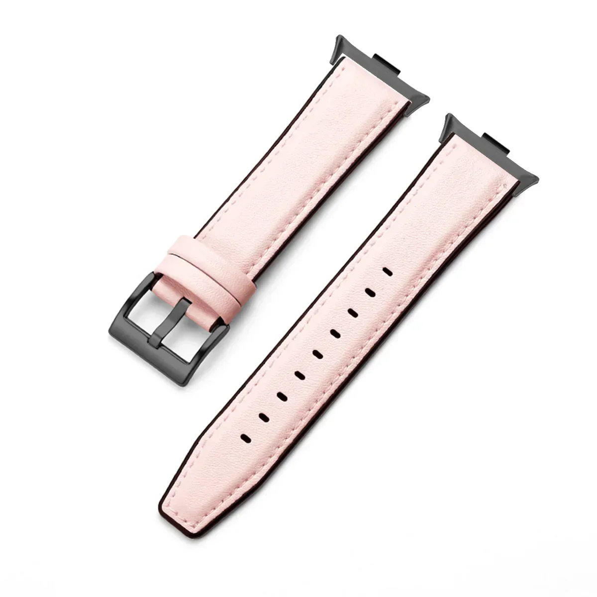 Vintage Leather Strap Wristband for Smartwatches - Replaceable Accessory Bracelet
