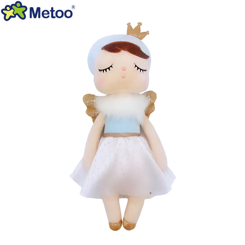 Original Metoo Doll Full Series Angela Stuffed Doll Curls Angel Fruits Dress Up Wedding Plush Toys Baby Kids Gift 3