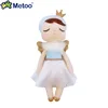 Original Metoo Doll Full Series Angela Stuffed Doll Curls Angel Fruits Dress Up Wedding Plush Toys Baby Kids Gift 3
