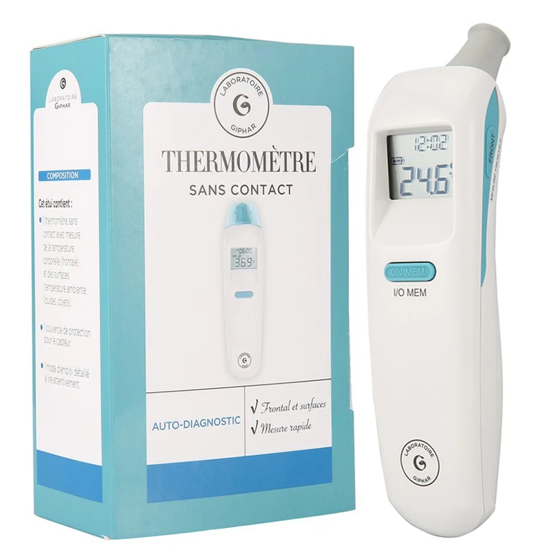 Portable Rapid Measurement Thermometer Non-Contact Thermometer Home Office  Non-Contact Human Thermometer