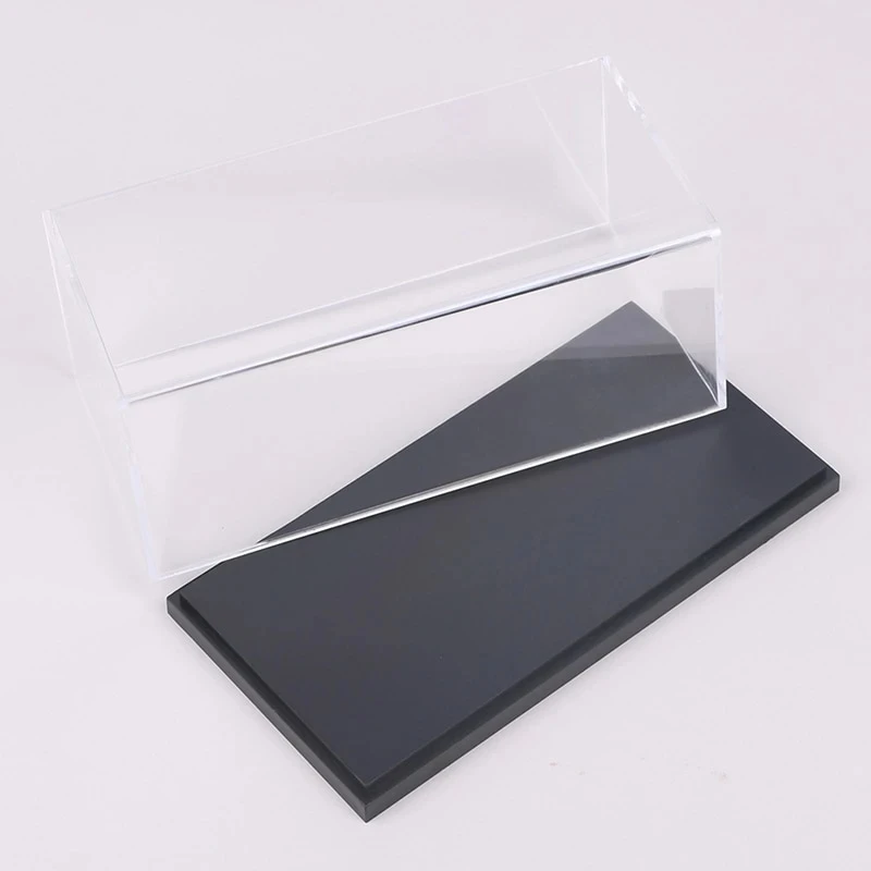 Transparent Acrylic Hard Cover Case PVC Display Box for Scale 1:43 1:64 Car Model Collectible Miniature Figure Toy Protection 1pc scale 1 43 1 64 transparent acrylic hard cover case pvc display box for car model figure collectible miniature