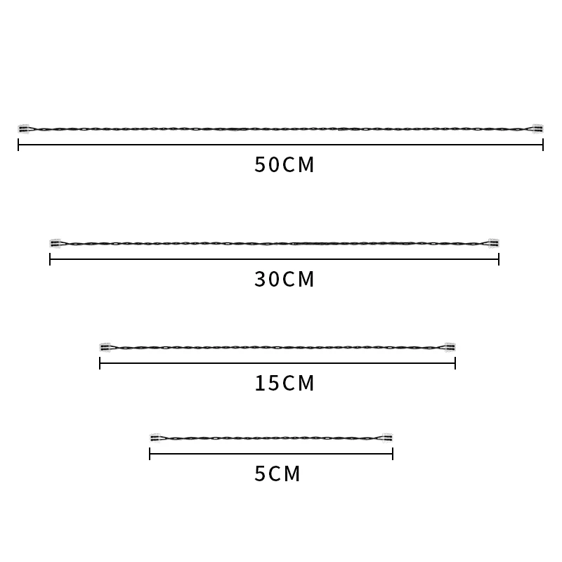 Vonado 0.8 Mm 2 Pin Conecting Cable DIY Accessories For Led Light Kit Compatible With Building Blocks Model images - 6