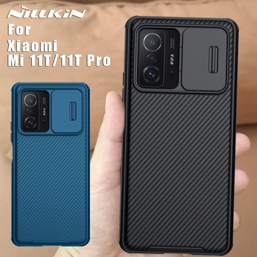 

Чехол Nillkin для Xiaomi Mi 11T Pro / Mi 11T 5G, защита для объектива камеры, 360 полная задняя крышка, Защитные чехлы для Mi11T