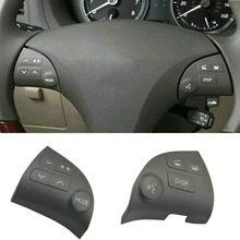 Przełącznik sterowania kierownicą samochodu Audio Bluetooth z wieloma guzikami pokrywa dla Lexus ES350 2006-2012 84250-33190-C0