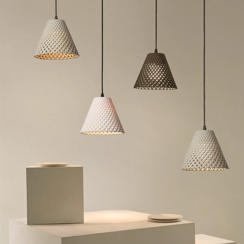 

Creative Pendant Lights Modern Minimalist Restaurant Bar Dining Room Bar Hanging Light Nordic Resin Decor Pendant Lamp G9