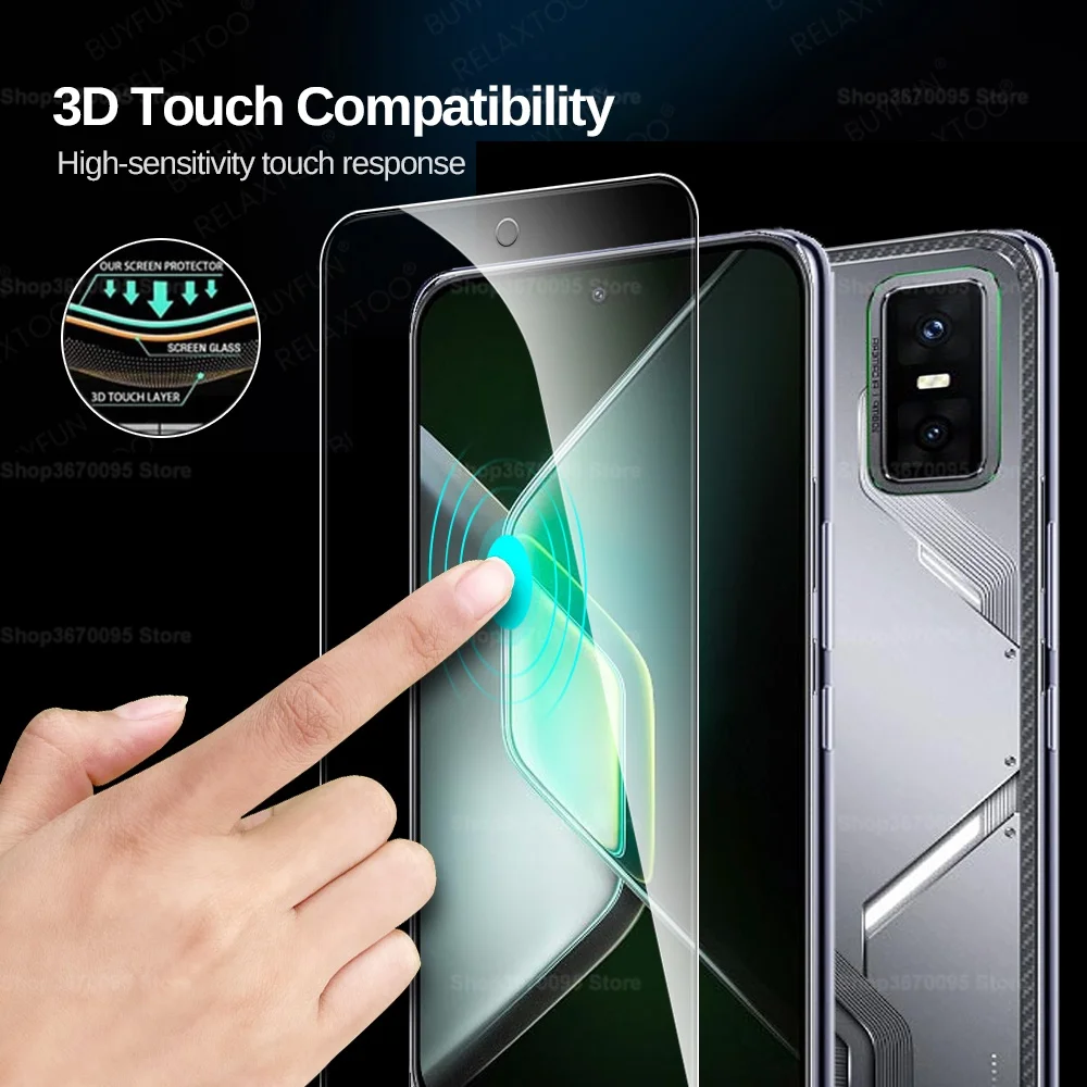 6-in-1 Tempered Glass and Lens Screen Protector Set - Case Friendly