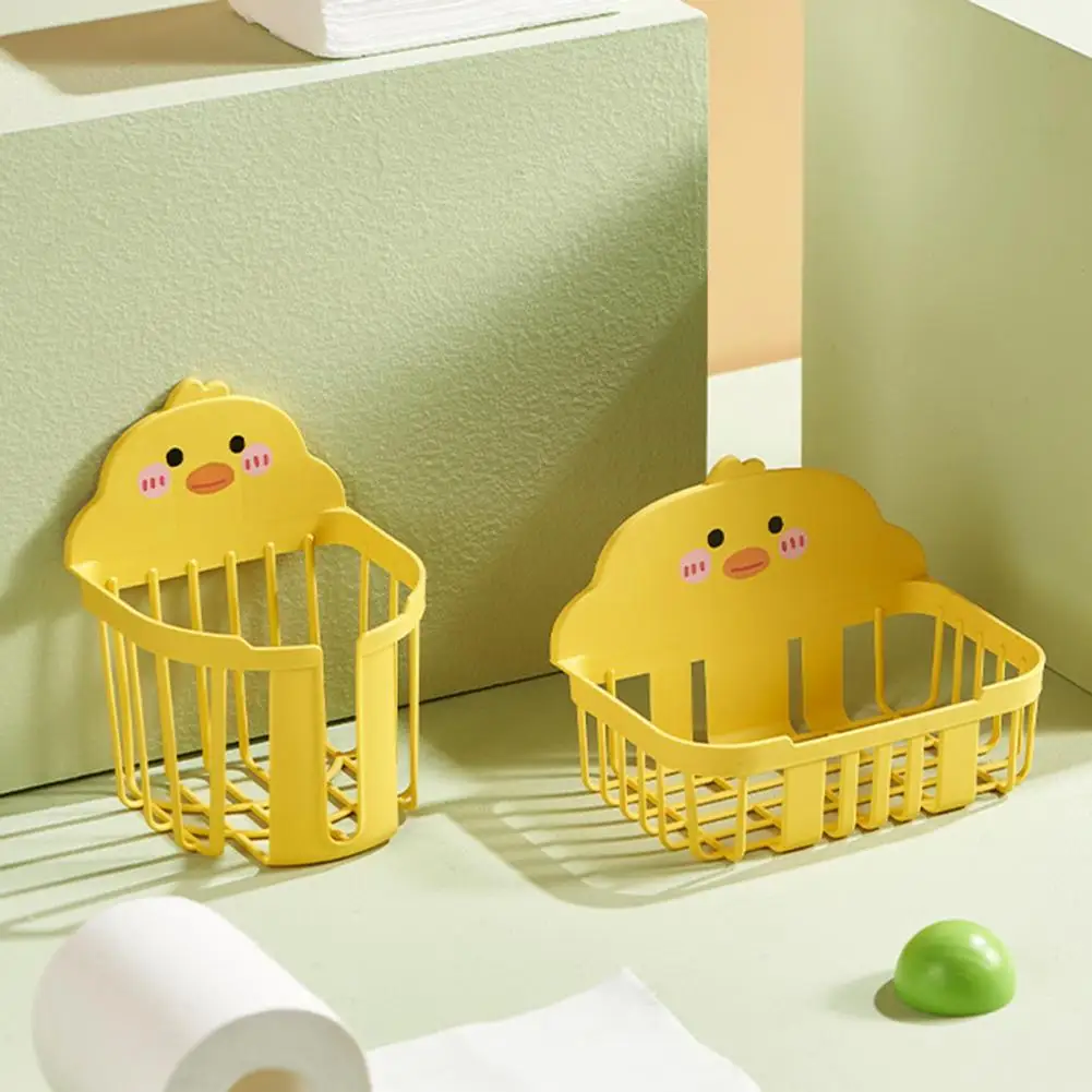 Long Lasting Paper Organizer Shelf Home Decoration Hollow-Out Design Wall-Mounted Toilet Roll Paper Storage Holder for Wall