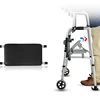 Foldable Elderly Walking Aid  NonSlip FourLegged Base Walker Cane Portable Adjustable Senior Support Lightweight Mobility Device 5