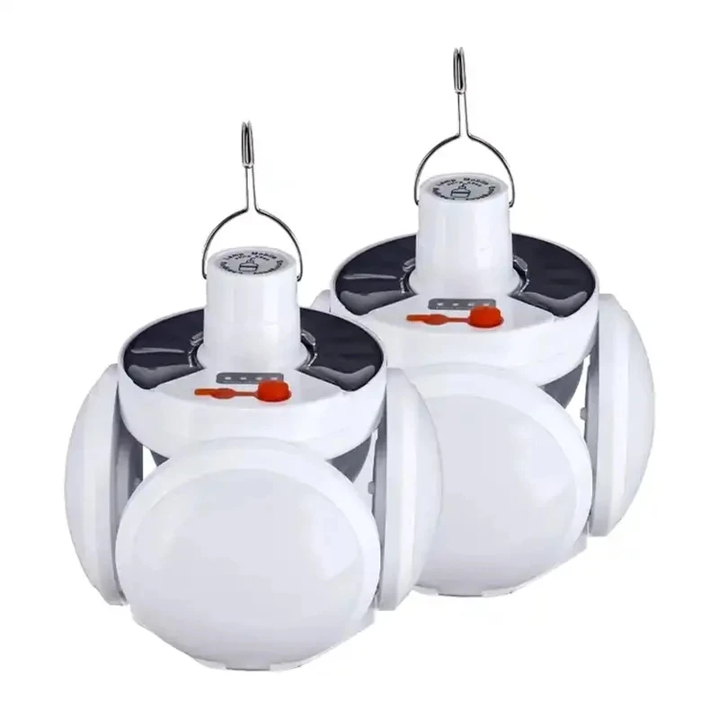 Lampada Solare Outdoor Ufo Sos Led Luce Da Campeggio Di Emergenza Energia Solare Ricarica Usb Illuminazione Telecomandata