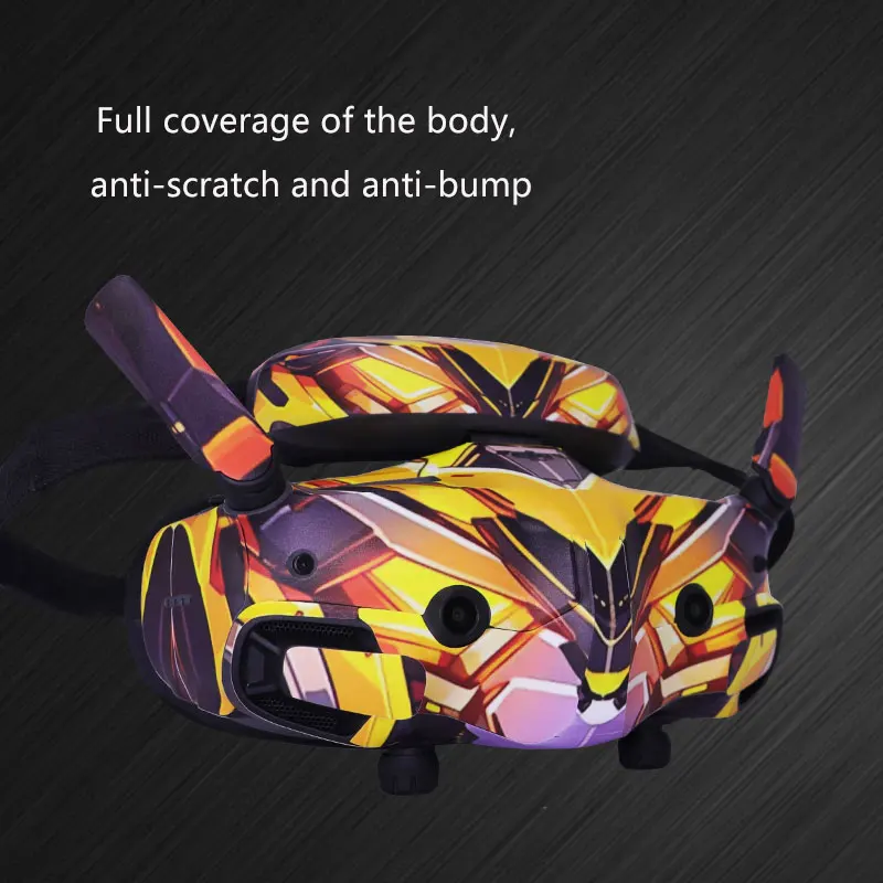 Stickers for DJI Goggles 3 Flying Glasses 3 Sticker Anti-Scratch Waterproof full Body PVC Skins Protective Film Accessories Kit