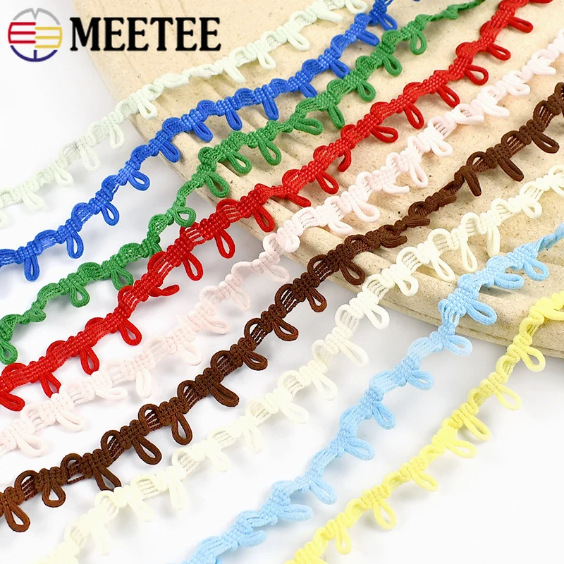 Premium Lace Elastic Band with Button Hole Trim for Stretchable Sewing Projects
