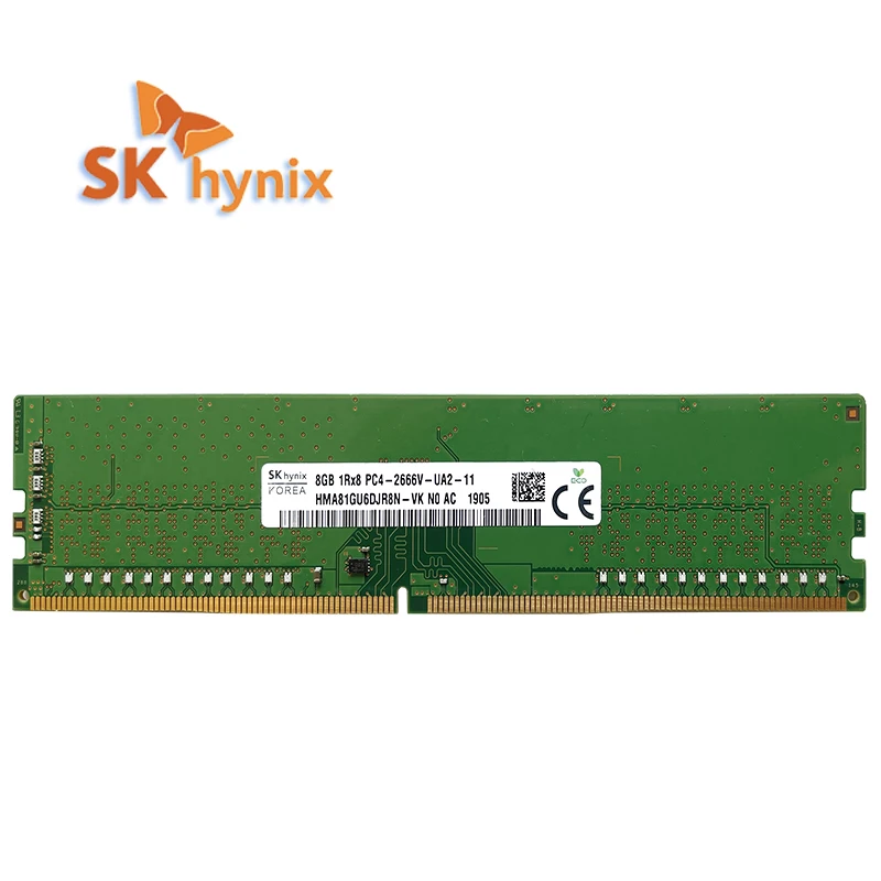 ターザン様SK hynix PC4-2666V 8GB2枚組9セット① SK hynix DDR4 8GB 16GB 2666MHz RAM 1Rx8 PC4 - 2666V Desktop