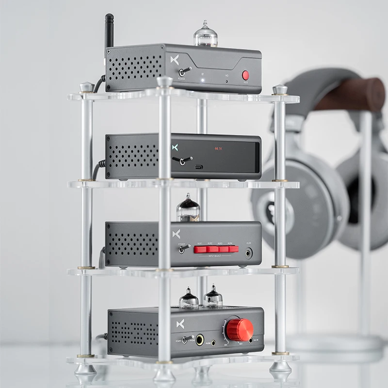 XDUOO X-R01 다층 아크릴 XR01 HIFI 랙 쌓기에 작은 Amps, 디코더 MT-602 MT-604 MU-604 등.
