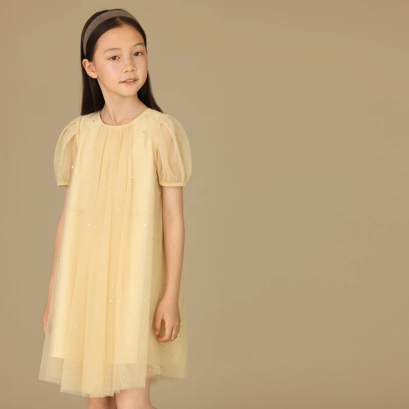

kids clothes girl girls summer dress sundress princess dress skin-friendly short-sleeved skirt gauze skirt kids birthday dress
