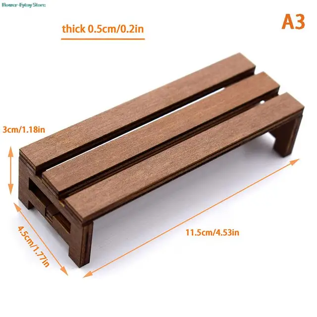 cadeira de balanço para casa de bonecas