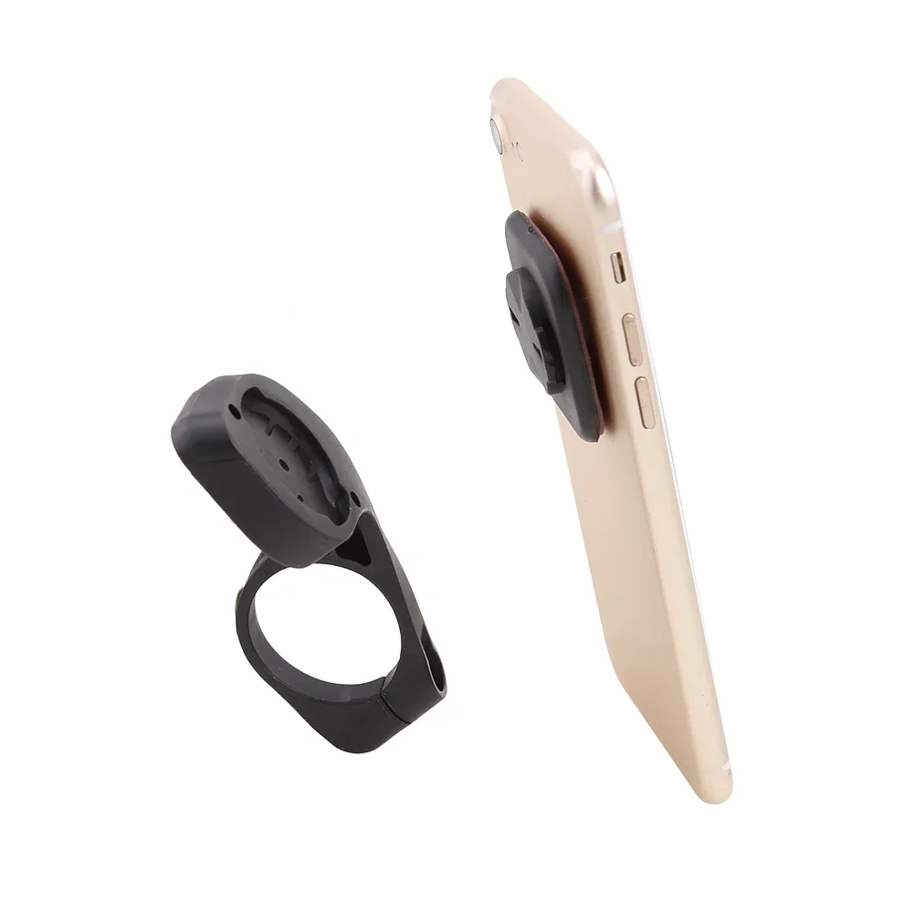 Bicycle Computer Holder Adjustable Angle Centered View Bike Extension Computer Mount for Garmin Mobile Phone Adapter Stand