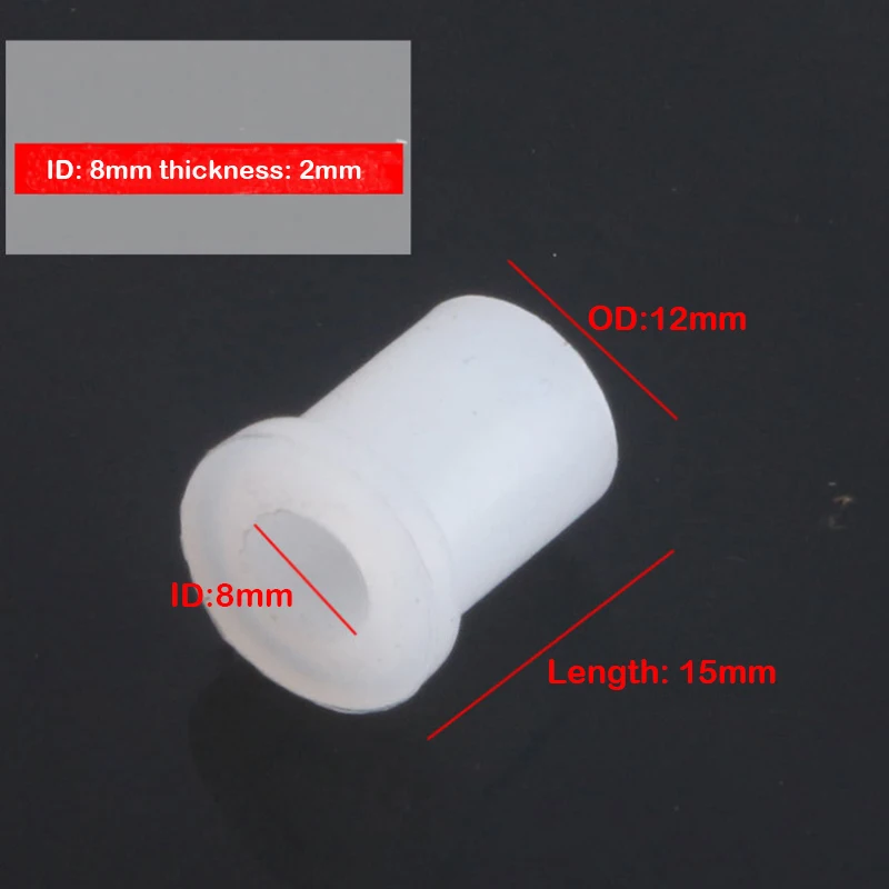 Water dispenser drain sleeve plug water outlet accessories ID 6mm /8mm/10mm thickened hot water silicone plug